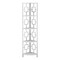 Monarch Specialties Bookshelf, Bookcase, Etagere, Corner, 4 Tier, 62"H, Office, Bedroom, Metal, Laminate, White I 3613 - alternate 1